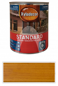XYLADECOR Standard - olejová tenkovrstvá lazura na dřevo 0.75 l Cedr