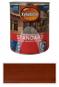 XYLADECOR Standard - olejová tenkovrstvá lazura na dřevo 0.75 l Mahagon