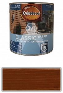 XYLADECOR Classic HP BPR 3v1 - ochranná olejová tenkovrstvá lazura na dřevo 2.5 l Mahagon