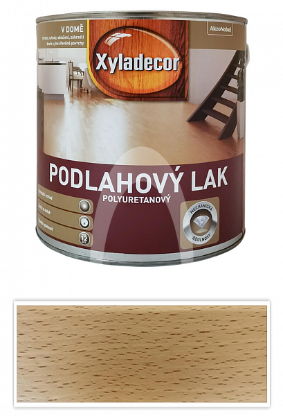 XYLADECOR podlahový lak polyuretanový do interiéru 2.5 l Polomat