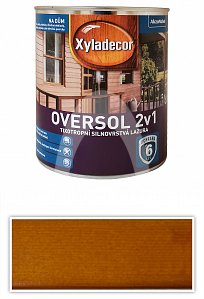 XYLADECOR Oversol 2v1 - tixotropní silnovrstvá lazura na dřevo 0.75 l Sipo