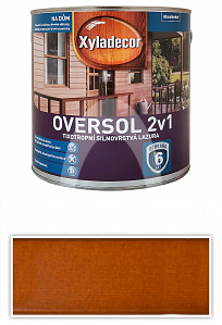 XYLADECOR Oversol 2v1 - tixotropní silnovrstvá lazura na dřevo 2.5 l Meranti