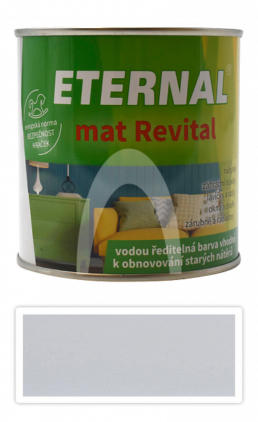 ETERNAL mat Revital - univerzální vodou ředitelná akrylátová barva 0.35 l Slonová kost 214