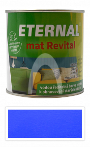 ETERNAL mat Revital - univerzální vodou ředitelná akrylátová barva 0.35 l Modrá 216