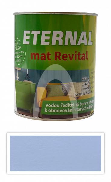 ETERNAL mat Revital - univerzální vodou ředitelná akrylátová barva 0.7 l Šedá 202
