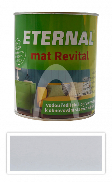 ETERNAL mat Revital - univerzální vodou ředitelná akrylátová barva 0.7 l Slonová kost 214