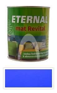ETERNAL mat Revital - univerzální vodou ředitelná akrylátová barva 0.7 l Modrá 216