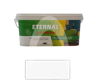 ETERNAL mat Revital - univerzální vodou ředitelná akrylátová barva 2.8 l Bílá RAL 9003
