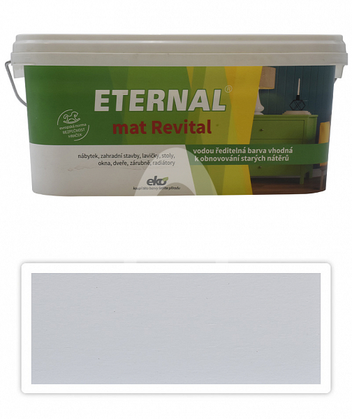 ETERNAL mat Revital - univerzální vodou ředitelná akrylátová barva 2.8 l Slonová kost 214