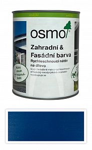 OSMO Zahradní a fasádní barva na dřevo 0.75 l Modrá Capri 7519