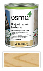 OSMO Olejová lazura 25 l Bezbarvá 000