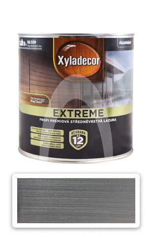 XYLADECOR Extreme - prémiová olejová lazura na dřevo 2.5 l Platan