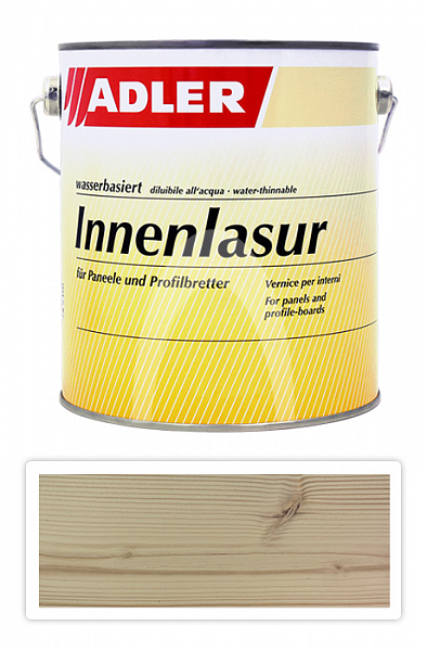 Adler Innenlasur UV 100 - přírodní lazura na dřevo pro interiéry 2.5 l Tanne 62963