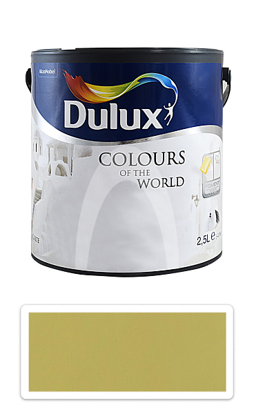 DULUX Colours of the World - matná krycí malířská barva do interiéru 2.5 l Slunečné sárí