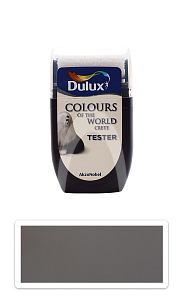 DULUX Colours of the World - matná krycí malířská barva 0.03 l Grafitový soumrak vzorek