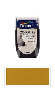 DULUX Colours of the World - matná krycí malířská barva 0.03 l Kořen kurkumy vzorek