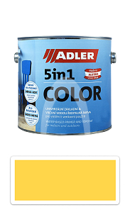ADLER 5in1 Color - univerzální vodou ředitelná barva 2.5 l Zinkgelb / Zinkově žlutá RAL 1018