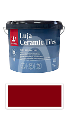 TIKKURILA Luja Ceramic Tiles - barva na keramické obklady 2.7 l Purpurrot/Purpurově červená RAL 3004