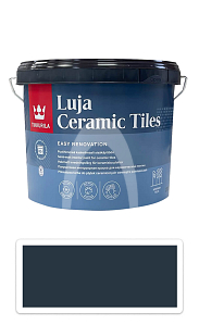 TIKKURILA Luja Ceramic Tiles - barva na keramické obklady 2.7 l Antracitově šedá RAL 7016