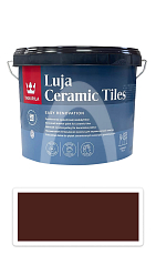 TIKKURILA Luja Ceramic Tiles - barva na keramické obklady 2.7 l Mahagonová hnědá RAL 8016