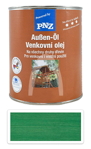 PNZ Venkovní olej 0.75 l Mátově zelený