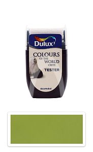 DULUX Colours of the World - matná krycí malířská barva 0.03 l Zelený ostrov vzorek