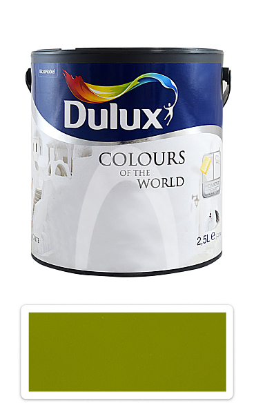DULUX Colours of the World - matná krycí malířská barva do interiéru 2.5 l Zelené terasy