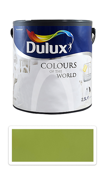 DULUX Colours of the World - matná krycí malířská barva do interiéru 2.5 l Zelený ostrov