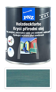 PNZ Krycí přírodní olej 0.75 l Türkisblau / Tyrkysová modř