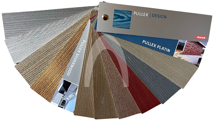 ADLER Vzorník Pullex  Design - vějíř