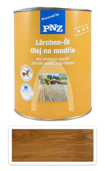 PNZ Speciální olej na dřevo do exteriéru 2.5 l Modřín
