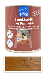 PNZ Speciální olej na dřevo do exteriéru 0.75 l Bangkirai světlý