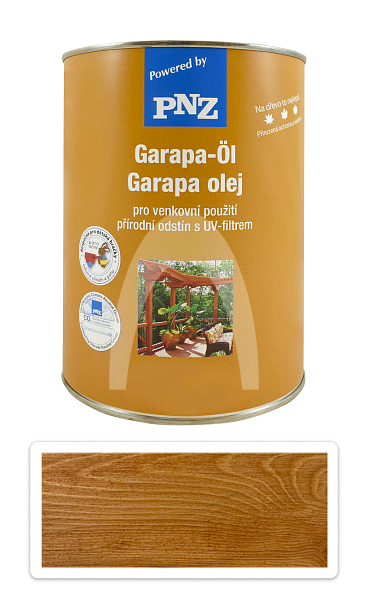 PNZ Speciální olej na dřevo do exteriéru 2.5 l Garapa