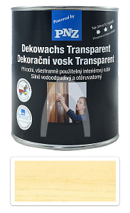 PNZ Dekorační vosk Transparent 0.75 l Bezbarvý
