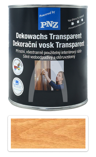 PNZ Dekorační vosk Transparent 0.75 l Zlatý javor