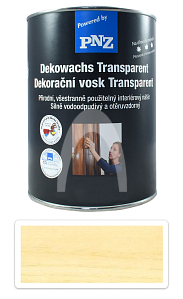PNZ Dekorační vosk Transparent 2.5 l Bezbarvý