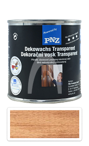 PNZ Dekorační vosk Transparent 0.25 l Ořech