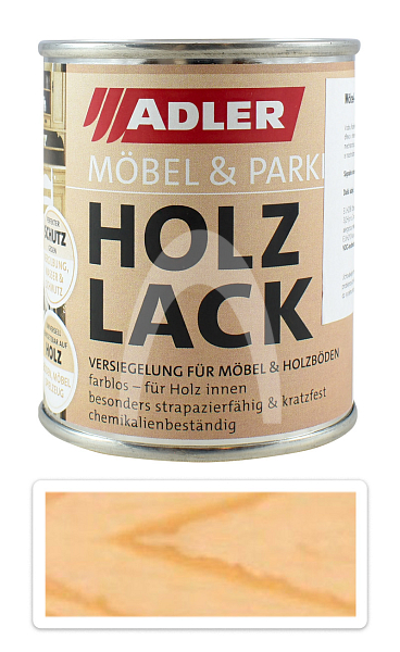 ADLER Holzlack - vodou ředitelný lak 0.125 l Lesklý