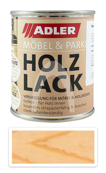 ADLER Holzlack - vodou ředitelný lak 0.125 l Matný