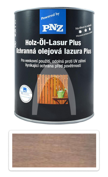 PNZ Ochranná olejová lazura Plus 2.5 l Patina