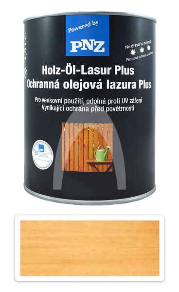 PNZ Ochranná olejová lazura Plus 2.5 l Borovice