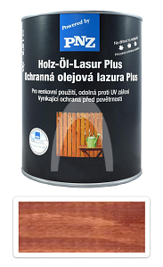PNZ Ochranná olejová lazura Plus 2.5 l Mahagon