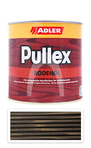 ADLER Pullex Bodenöl - terasový olej 0.75 l Šedohnědý