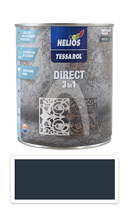 TESSAROL Direct 3in1 - antikorozní barva na kov 0.75 l Antracitově šedá RAL 7016