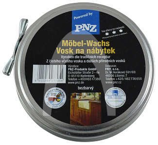 PNZ Vosk na dřevěný nábytek 0.075 l Bezbarvý