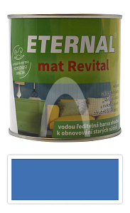 ETERNAL mat Revital - univerzální vodou ředitelná akrylátová barva 0.35 l Modrá RAL 5015