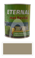 ETERNAL mat Revital - univerzální vodou ředitelná akrylátová barva 0.7 l Šedobéžová RAL 1019