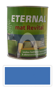 ETERNAL mat Revital - univerzální vodou ředitelná akrylátová barva 0.7 l Modrá RAL 5015