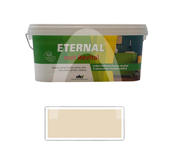 ETERNAL mat Revital - univerzální vodou ředitelná akrylátová barva 2.8 l Slonová kost RAL 1015