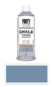 PINTYPLUS CHALK - křídová barva ve spreji na různé povrchy 400 ml Modrá indigo CK795